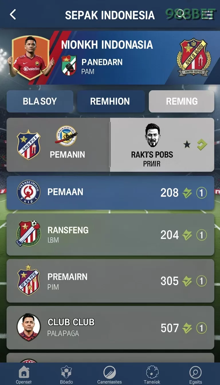 Cuplikan layar HAKIM4D — menu navigasi